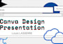 design and format a professional presentation using canva